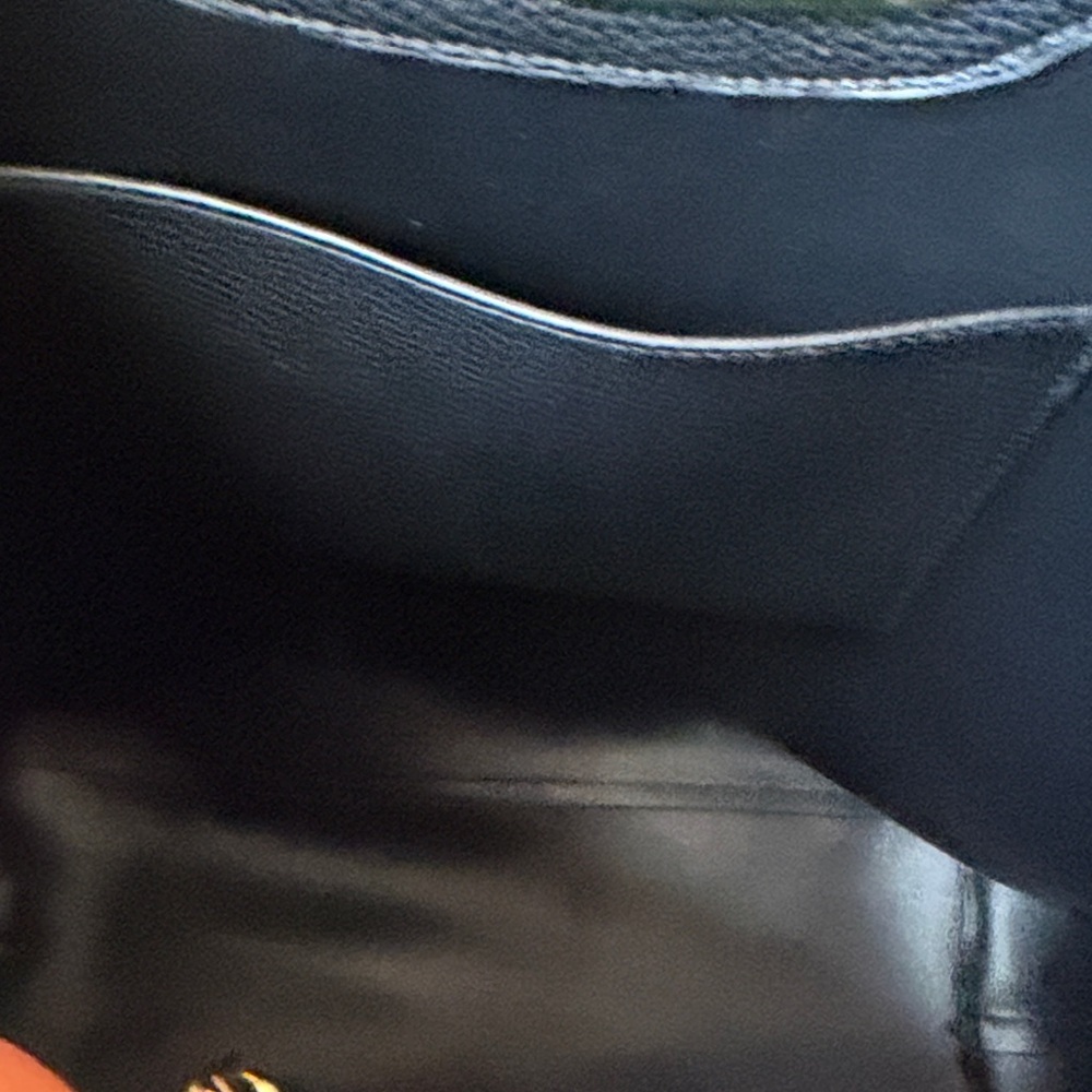 Steve Madden Black Tote Bag with Gold Accents - Women - Picture 8 of 11